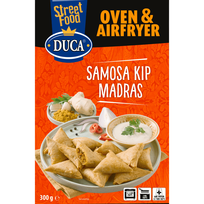 Duca Samosa kip madras 15 stuks