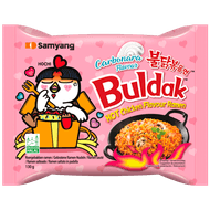 Samyang Buldak hot chicken ramen carbonara