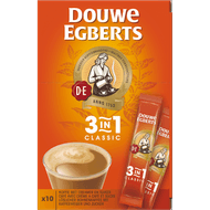 Douwe Egberts Oploskoffie 3-in-1 10st.