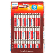 Philips Power alkaline aa 40 pack
