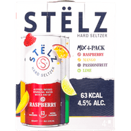 Stelz Hard seltzer mixpack 4x25cl