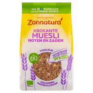 Zonnatura Krokante muesli noten & zaden