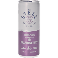 Stelz Hard seltzer passionfruit