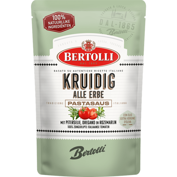 Bertolli Pastasaus in zak kruidig
