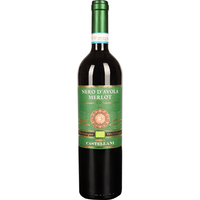 Castellani Nero d'Avola Merlot biologisch