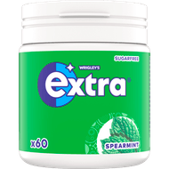 Extra Spearmint bottle suikervrij