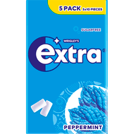 Extra Peppermint suikervrij 5-pack