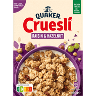 Quaker Cruesli Raisin & Hazelnut