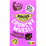 Holie's Crunchy muesli protein chocolate
