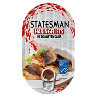 Statesman Haring in tomatensaus