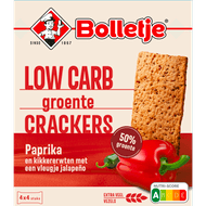 Bolletje Lowcarb groentecrackers paprika