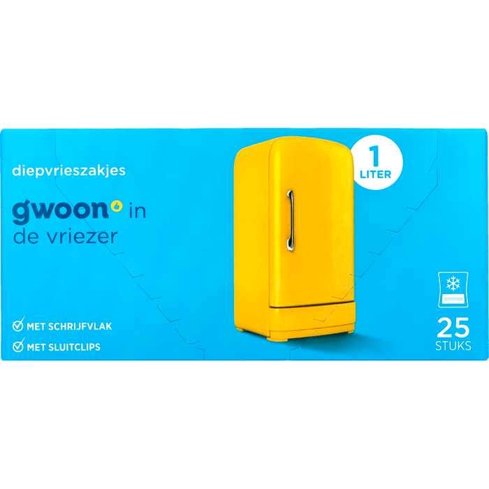 G'woon Diepvrieszakken 1l