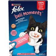 Felix Kattensnacks deli moments salmon 4 st.