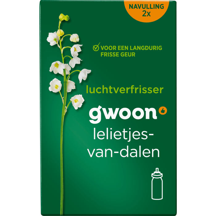 G'woon Luchtverfrisser minispray lelietjes van dale