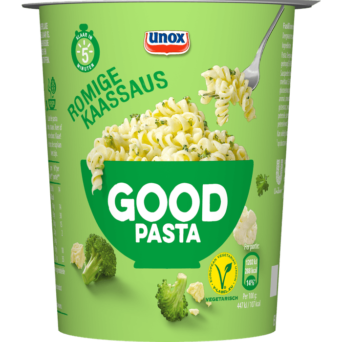 Unox Good pasta romige kaassaus