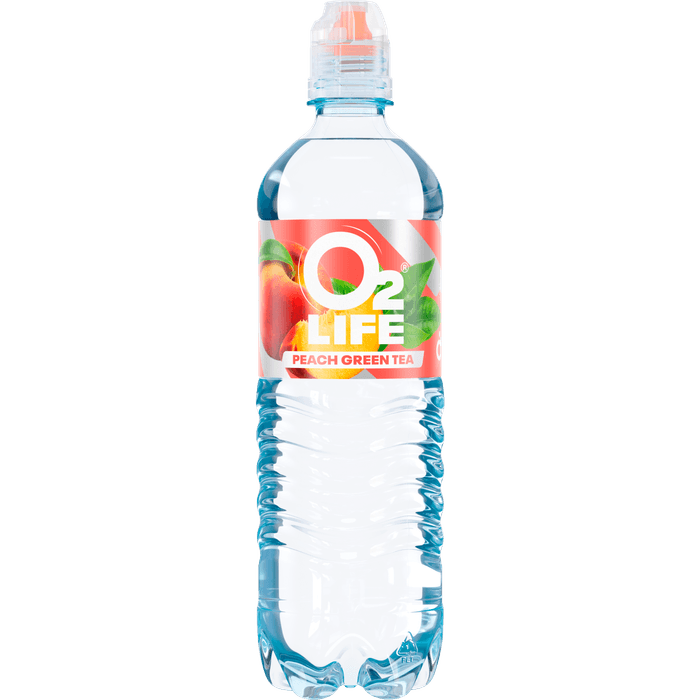 O2Life Mineraalwater green tea peach