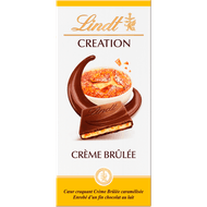 Lindt Chocoladereep creation creme brulee