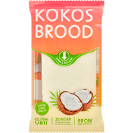 Kokosbrood plakjes