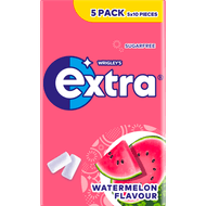 Extra Watermelon suikervrij 5-pack