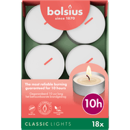 Bolsius Theelichten maxi 10 uur