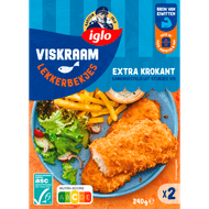 Iglo Kapiteins Klassiekers lekkerbekjes naturel, 2 stuks