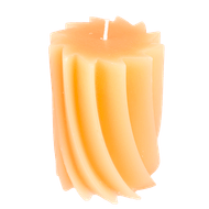 Stompkaarsen vorm Diverse varianten. 10 cm.