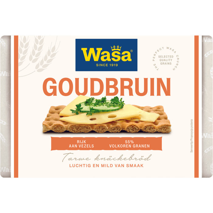 Wasa Knackebrod goudbruin