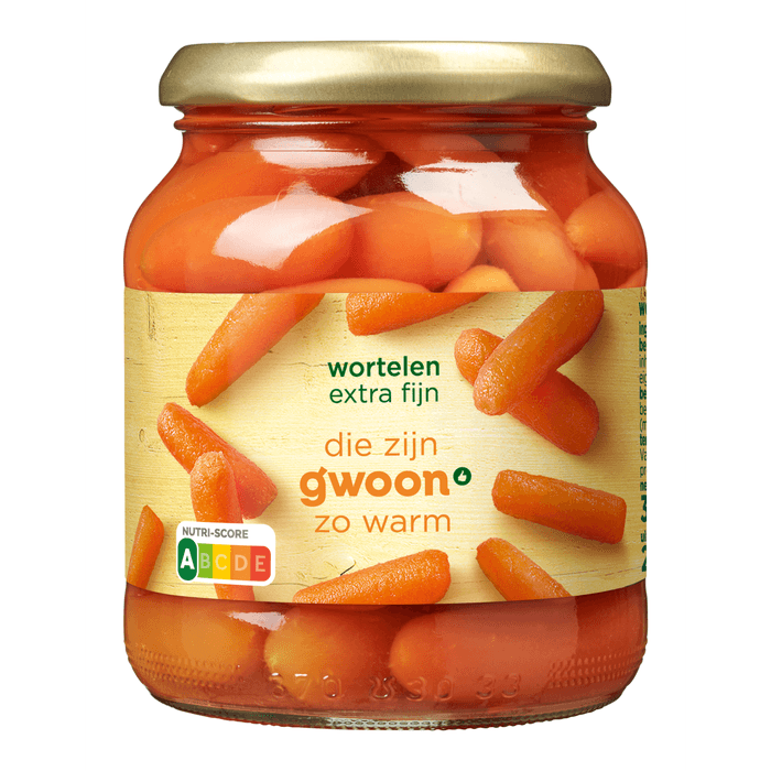 G'woon Wortelen extra fijn