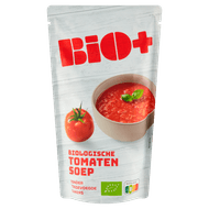Bio+ Soep in zak tomaat