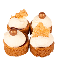 DekaVers Mini kerst gebakjes 4 stuks