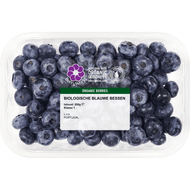 Biologische blauwe bessen