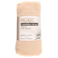 Hoeslaken jersey cotton 90 x 200 cm