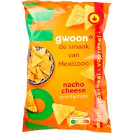 G'woon Tortilla chips nacho cheese