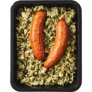 DekaMarkt Boerenkool met 2 rookworsten