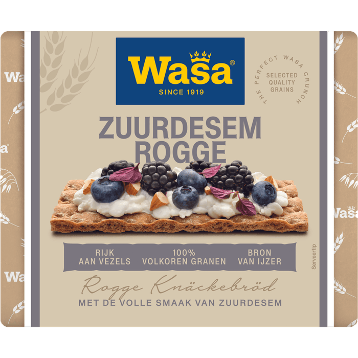Wasa Knackebrod zuurdesem rogge