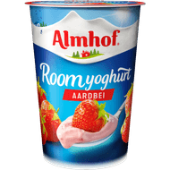 Almhof Roomyoghurt aardbei