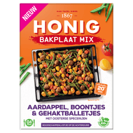 Honig Bakplaat mix boontjes&gehaktballetjes