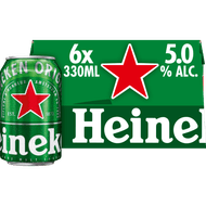 Heineken Pilsener 6x33 cl