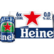 Heineken Pilsener alcoholvrij 6x33cl