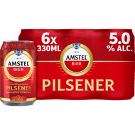Amstel Pilsener 6x33 cl