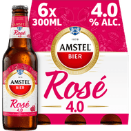 Amstel Rose bier 6x33cl