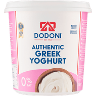 Dodoni Griekse yoghurt 0% vet