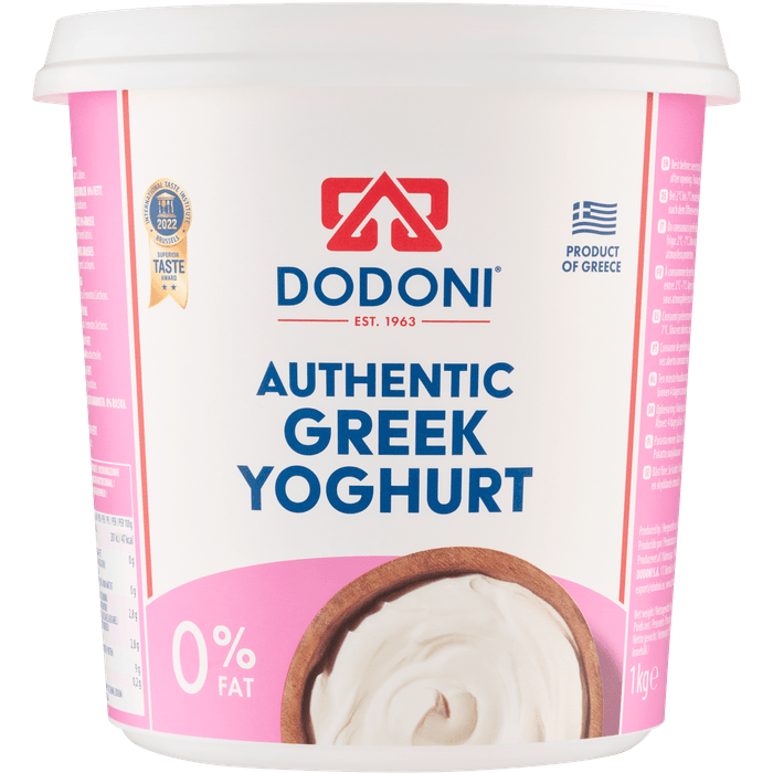 Dodoni Griekse yoghurt 0% vet