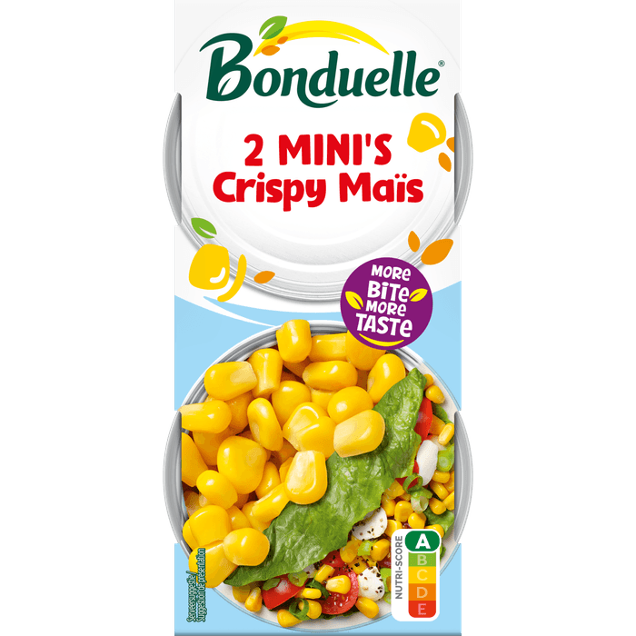 Bonduelle Crispy maïs minipacks