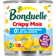 Bonduelle Crispy mais 0% zout toegevoegd