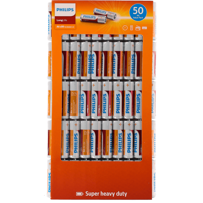 Philips Longlife batterijen AA