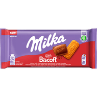 Milka Chocoladereep biscoff