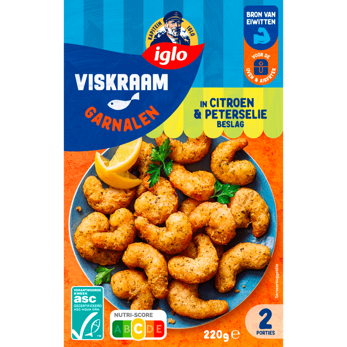 Iglo Garnalen citroen peterselie