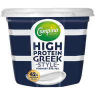 Campina High protein greek yoghurt 5% vet