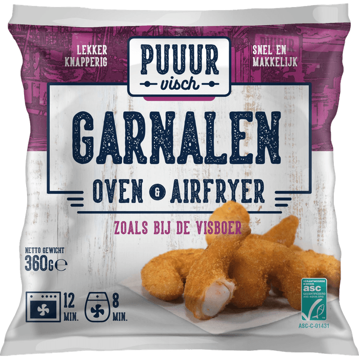 PUUUR VISCH Garnalen